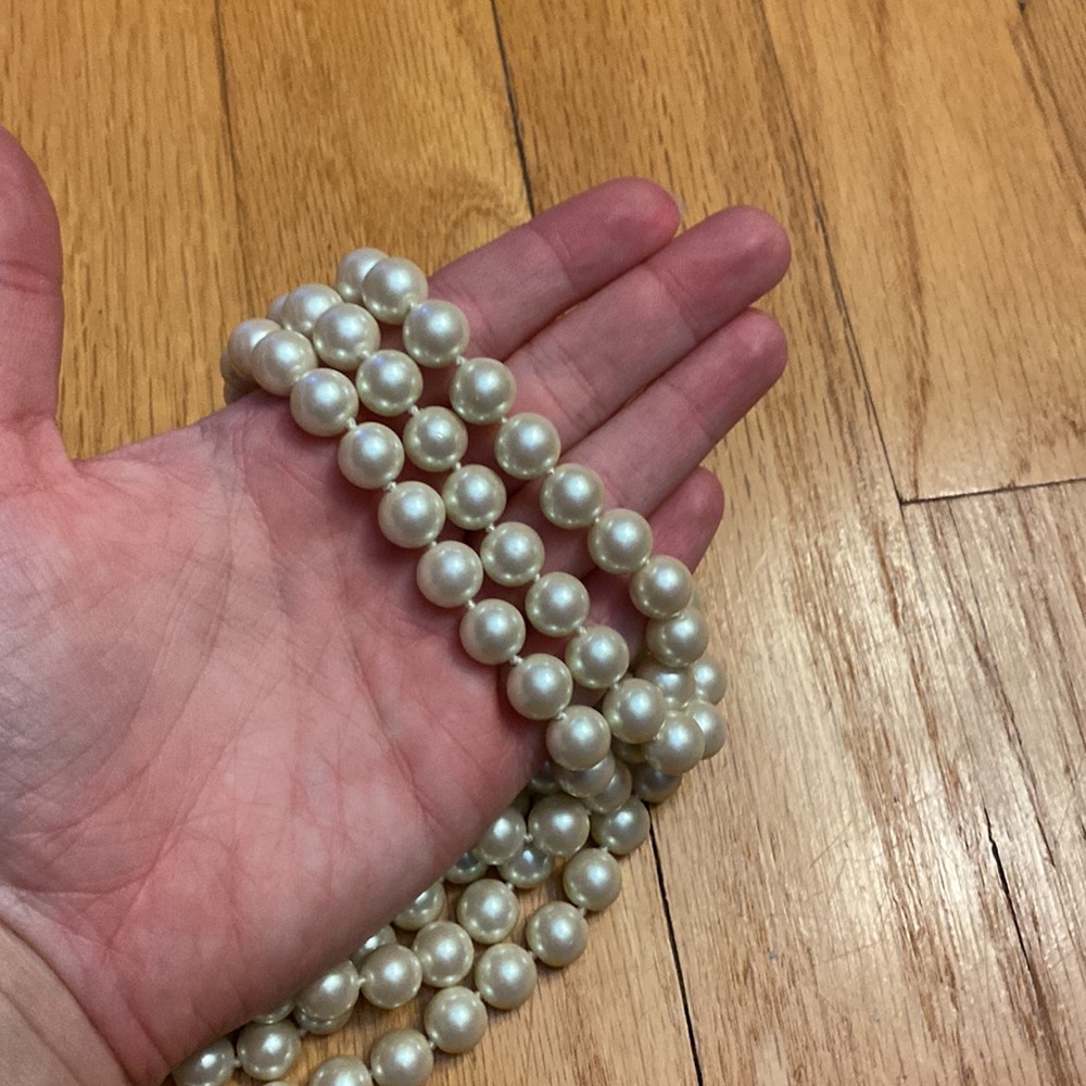 Long Strand Pearls - Picture 3 of 3
